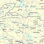 Avenza Systems Inc. Darfur Planning Map digital map