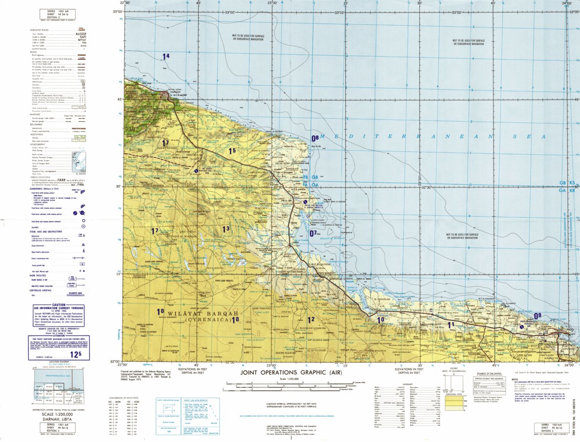 Darnah: Libya Map by Avenza Systems Inc. | Avenza Maps