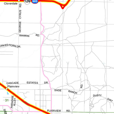 Avenza Systems Inc. Deschutes County Sheet 1 digital map