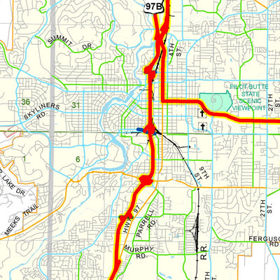 Avenza Systems Inc. Deschutes County Sheet 1 digital map