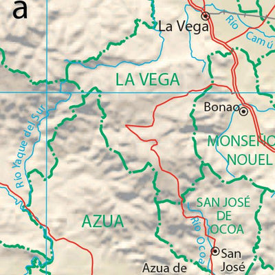 Avenza Systems Inc. Dominican Republic Physiography digital map