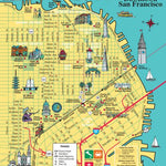 Avenza Systems Inc. Downtown San Francisco Tourist Map digital map