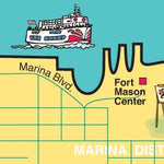 Avenza Systems Inc. Downtown San Francisco Tourist Map digital map