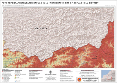 Avenza Systems Inc. E11: Kapuas Hulu District digital map