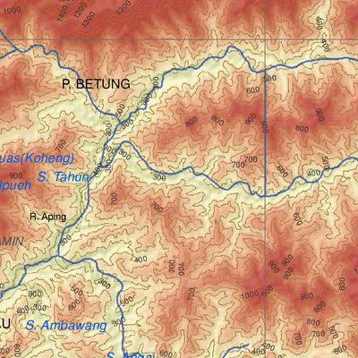 Avenza Systems Inc. E11: Kapuas Hulu District digital map
