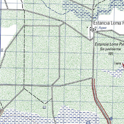 Avenza Systems Inc. Estancia Loma Pytá digital map