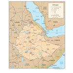 Avenza Systems Inc. Ethiopia Physiography digital map
