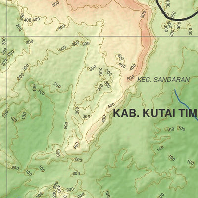 Avenza Systems Inc. F14: Kutai Timur District digital map