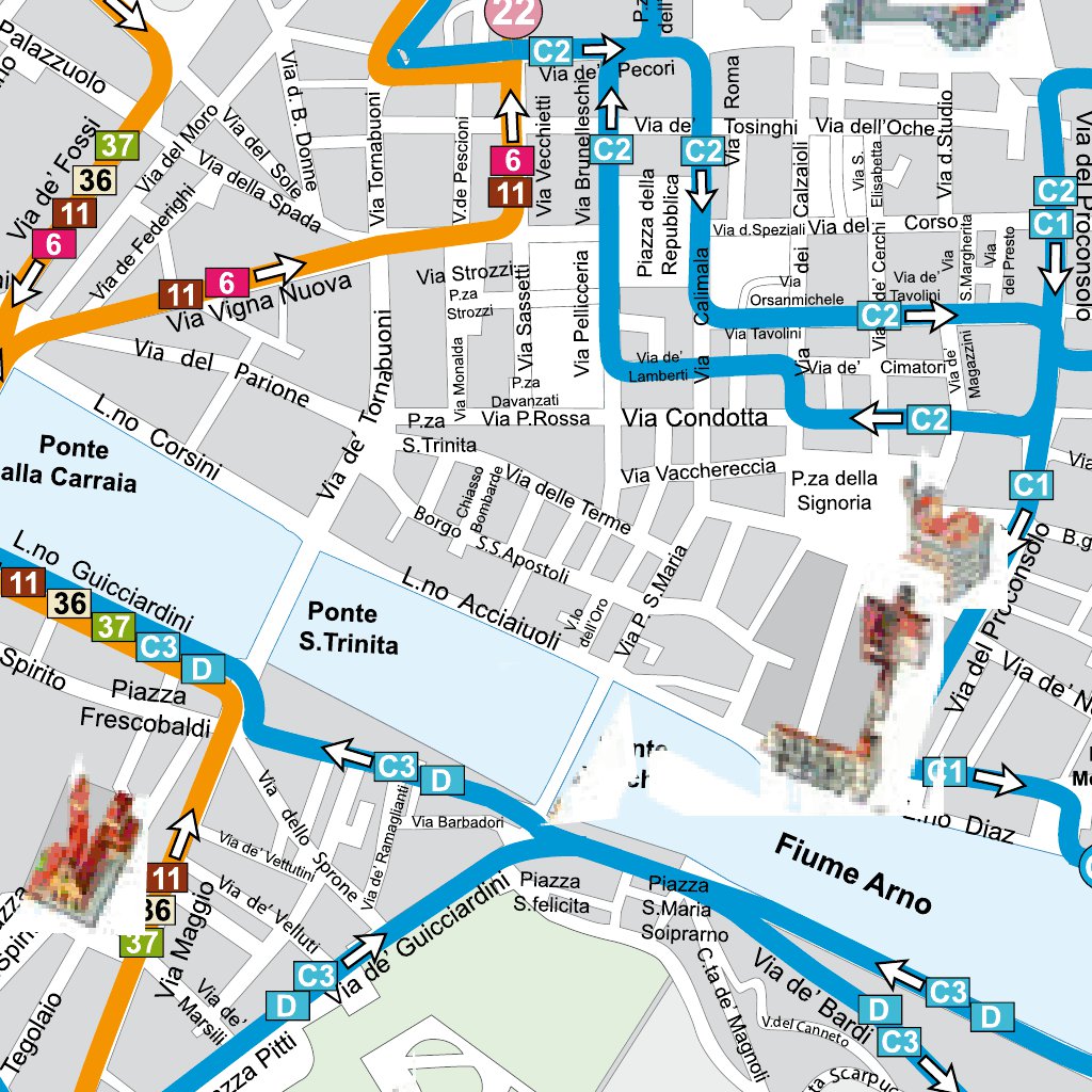 Florence ATAF & Li-nea Map by Avenza Systems Inc. | Avenza Maps