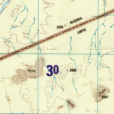 Avenza Systems Inc. Fort Tarat: Algeria; Libya digital map