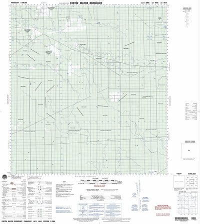 Avenza Systems Inc. Fortín Mayor Rodríguez digital map