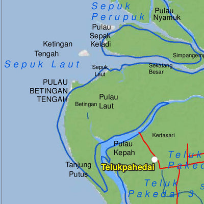 Avenza Systems Inc. G08: Pontianak Town digital map