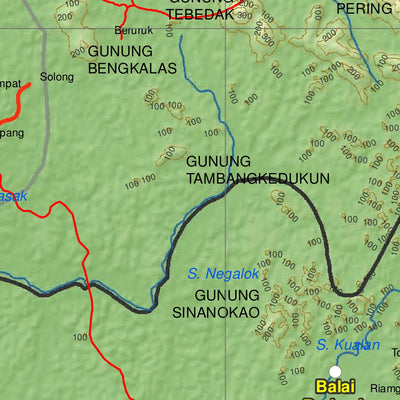 Avenza Systems Inc. G09: Sanggau District digital map