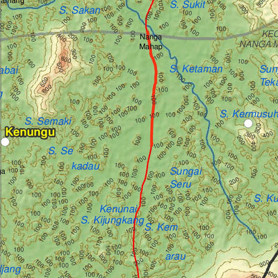 Avenza Systems Inc. G09: Sanggau District digital map