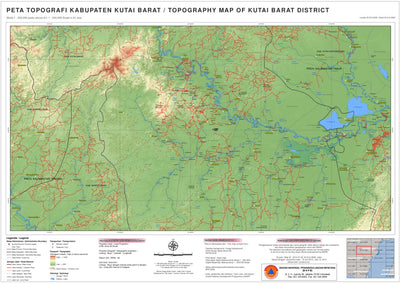 Avenza Systems Inc. G12: Kutai Barat District digital map