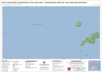 Avenza Systems Inc. G15: Tojo Una-una District digital map