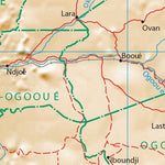 Avenza Systems Inc. Gabon Physiography digital map