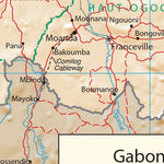 Avenza Systems Inc. Gabon Physiography digital map