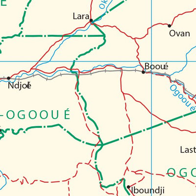 Avenza Systems Inc. Gabon Transportation digital map