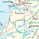 Avenza Systems Inc. Gabon Transportation digital map