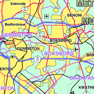 Avenza Systems Inc. Gauteng, South Africa digital map