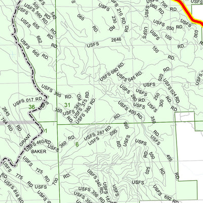 Avenza Systems Inc. Grant County Sheet 2 digital map