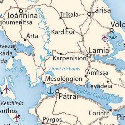 Avenza Systems Inc. Greece Transportation digital map