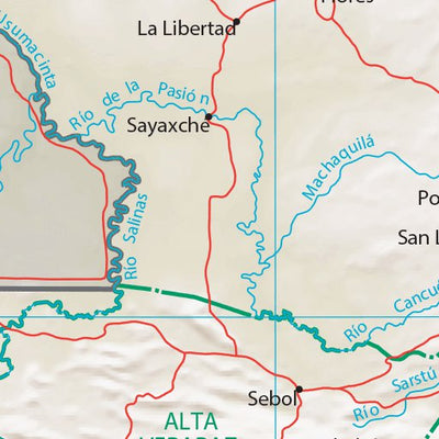 Avenza Systems Inc. Guatemala Physiography digital map