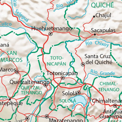 Avenza Systems Inc. Guatemala Physiography digital map