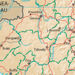 Avenza Systems Inc. Guinea Physiography digital map