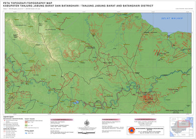 Avenza Systems Inc. H05: Tanjung Jabung & Batanghari District digital map