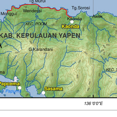 Avenza Systems Inc. H23: Supriori District digital map