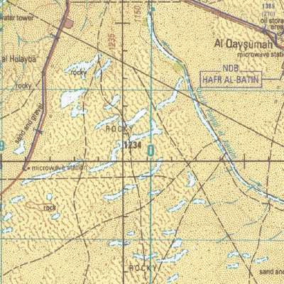 Avenza Systems Inc. Hafar Al Batin, Saudi Arabia - NH-38-15 digital map