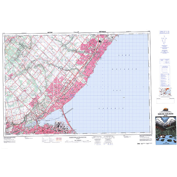 Hamilton - Burlington, 30 M/5 Map by Avenza Systems Inc. | Avenza Maps