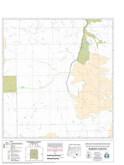 Avenza Systems Inc. Harney County Sheet 8 digital map