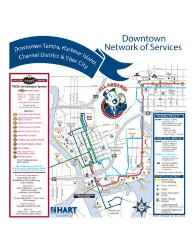 Hart System Map HART TECO Line Streetcar System, Tampa Map by Avenza Systems Inc ...