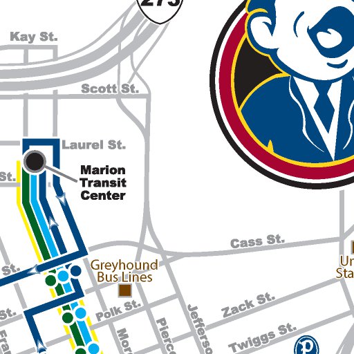 Hart System Map HART TECO Line Streetcar System, Tampa Map by Avenza Systems Inc ...