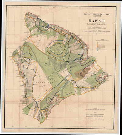 Avenza Systems Inc. Hawaii 1901 - Hawaii Territory Survey digital map