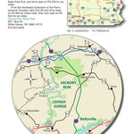 Avenza Systems Inc. Hickory Run State Park Directions Map digital map