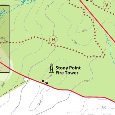 Avenza Systems Inc. Hickory Run State Park Map digital map