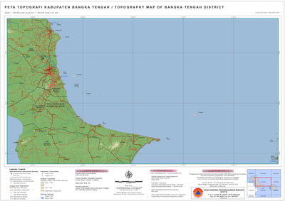 Avenza Systems Inc. I07: Bangka Tengah District digital map