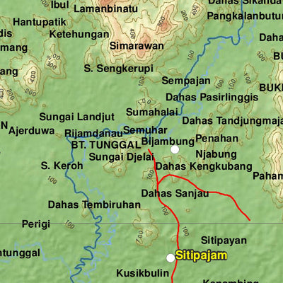 Avenza Systems Inc. I09: Ketapang District digital map