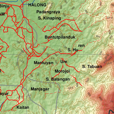 Avenza Systems Inc. I12: Balangan District digital map