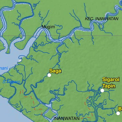 Avenza Systems Inc. I21: Sorong Selatan District digital map