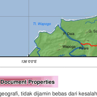 Avenza Systems Inc. I23: Waropen District digital map
