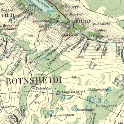 Avenza Systems Inc. Iceland 1:100 Sheet - 036 digital map