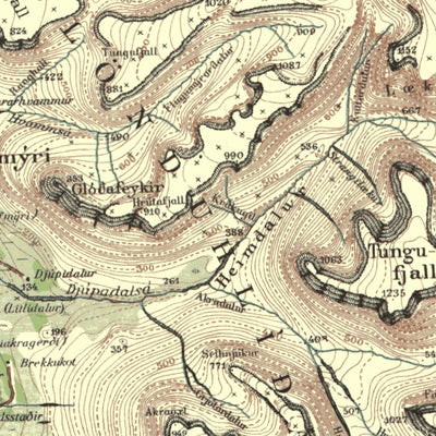 Avenza Systems Inc. Iceland 1:100 Sheet - 053 digital map