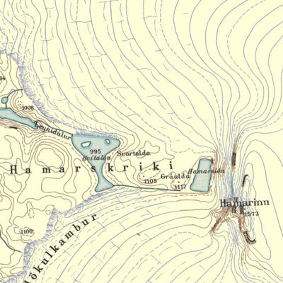 Avenza Systems Inc. Iceland 1:100 Sheet - 076 digital map