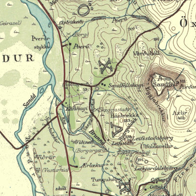 Avenza Systems Inc. Iceland 1:100 Sheet - 081 digital map