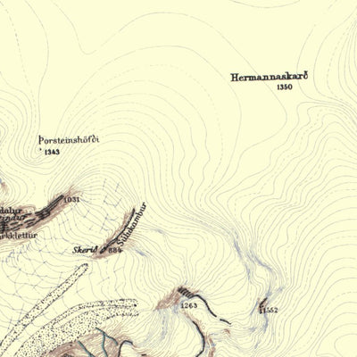 Avenza Systems Inc. Iceland 1:100 Sheet - 087 digital map